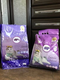 Наповнювачі для туалету VanCat Lavender Бентонітовий наповнювач з ароматом Лаванди для котячого туалету 5 кг (55448) фото від покупців 10