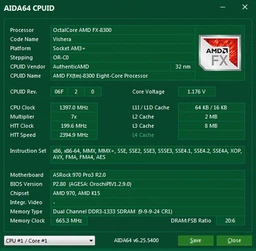 Процессор AMD FX-8300 3.3GHz sAM3+ Tray 95w (FD8300WMW8KHK) Vishera Б/У фото от покупателей 8
