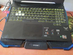 Охлаждающая подставка для ноутбука Crown CMLS-K331 Black/Blue