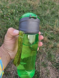 Пляшечка для води Kite K18-400-03, 530 мл, сіра фото від покупців 13