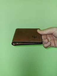 Зажим для денег кожаный Grande Pelle leather-11240 Коричневый