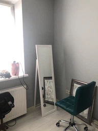 Дзеркало підлогове в дерев'яній рамі HomeDeco Персиковий 150х40 фото від покупців 2