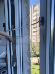 Обмежувач відкривання для вікон та дверей з тросиком, коричневий фото від покупців 19