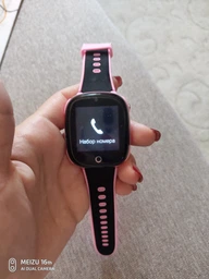 Дитячий смарт-годинник Lemfo HW11 Aqua Plus з камерою GPS відстеженням сенсорним екраном та водонепроникним корпусом Чорний 4g фото від покупців 5