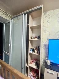 Шкаф купе Luxe Studio Классик-1 Зеркало с Пескоструем-4 1300x2400x450 двухдверный (72853) фото от покупателей 1