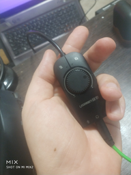 Звуковая карта Ugreen 1м USB-3x 3.5мм minijack с поддержкой микрофона 16 бит/48 кГц TRS Наружный Адаптер Стерео AUX с управлением громкости Универсальный Черный
