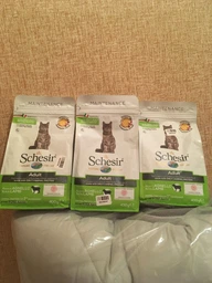 Сухий монопротеіновий корм для дорослих котів Schesir Cat Adult Lamb з ягням 1.5 кг
