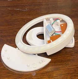 Селфи кольцо RID Selfie Ring Light вспышка-подсветка светодиодная для телефона Белая фото от покупателей 1