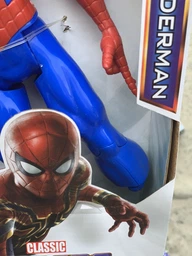 Фигурка Супер Героя Avengers Человек Паук - Spider Man 30 см Свет + Музика (Марвел - Мстители) (Z568)