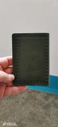 Обкладинка на паспорт Shvigel leather-16132 Сіра фото від покупців 12