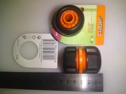 Муфта ремонтна для поливального шланга Claber 1/2" (86180000) фото від покупців 1