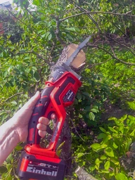 Пила садовая обрезная Einhell X-Change GE-GS 18 Li, 18 В, 1500-2800 об/хв, 90/70мм, 1.2 кг, SOLO (3408220) фото от покупателей 2