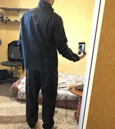 Спортивный костюм Nike M Nsw Ce Trk Suit Wvn Basic BV3030-010 L (193146353632) фото от покупателей 9