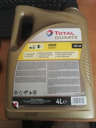 Масло моторное Total Quartz 9000 Energy 5W-40 20 л (GPL-820095) фото от покупателей 14