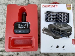 FM-трансмиттер Promate ezFM-2 AUX/SD/USB Black фото от покупателей 1
