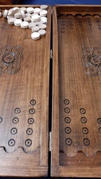 Нарды деревянные ручной работы Newt Backgammon 1 размер доски 52х44х7 см (NR- 5244) (2000000015637) фото от покупателей 1