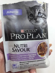 Вологий корм для котят Pro Plan Kitten Healthy Start 10 pouch х 85 г - індічка фото від покупців 1