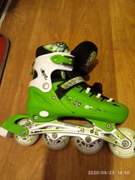 Ролики Scale Sports Green, размер LF 905 38-42