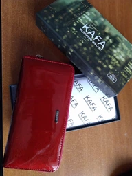 Кошелек женский кожаный Kafa RFID BC74 зеленый фото от покупателей 8