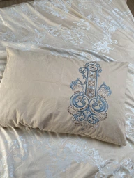 Комплект постільної білизни Word of Dream Жакард FSM 512 сімейний 150x215х2 сатин (2500000075889) фото від покупців 2