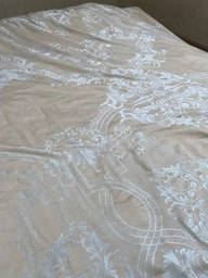 Комплект постільної білизни Word of Dream Жакард FSM 512 сімейний 150x215х2 сатин (2500000075889) фото від покупців 4