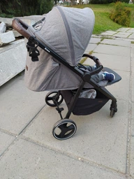 Коляска прогулочная CARRELLO Bravo CRL-8512 Linen Beige +дождевик L /1/ фото от покупателей 6