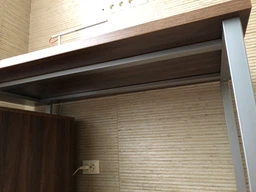 Письмовий стіл L-27 MAX Loft design Горіх Модена Сріблястий фото від покупців 19