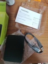 Зовнішній Жорсткий диск Toshiba Canvio Basics A3 1TB Black