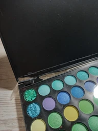 Палітра тіней Make-Up For You 120 відтінків яскрава № 01