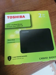 Зовнішній Жорсткий диск Toshiba Canvio Basics A3 1TB Black фото від покупців 2