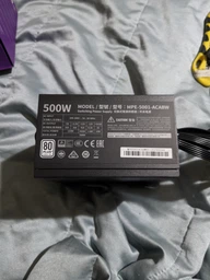 Блок живлення Cooler Master MWE 500 White 230V - V2 (MPE-5001-ACABW-EU) фото від покупців 3