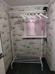 Напольная вешалка IKEA RIGGA белый 502.316.30 фото от покупателей 17