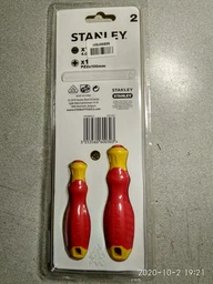 Набор отверток Stanley 2 шт изолированых FatMax Borneo Sl 4x100; Pz2x125 (STHT60030-0) фото от покупателей 3