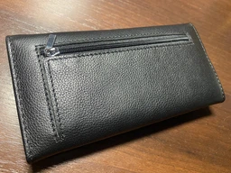 Гаманець жіночий ST Leather з натуральної шкіри великий довгий на кнопці з монетницею Червоний 55684 фото від покупців 1