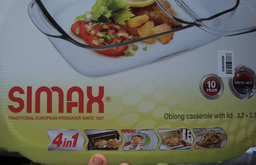 Гусятница прямоугольная Simax 3.2 л (7356/7366) фото от покупателей 3