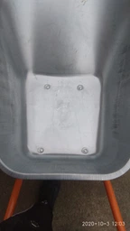 Тачка строительная двухколесная BUDFIX WB6404W фото от покупателей 18