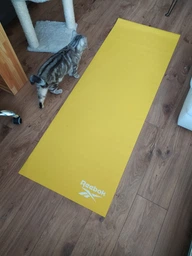 Килимок для йоги Reebok Yoga Mat 173х61х0.4 см (RAYG-11022YL) Yellow фото від покупців 3