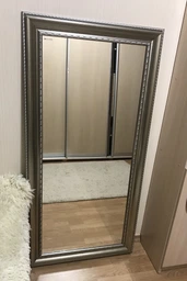 Дзеркало на стіну 106х76 Коричневе Black Mirror 8731-19 в ванну передпокій коридор спальню фото від покупців 7