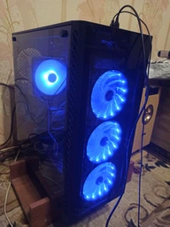 Вентилятор 1STPLAYER A1-15LED Red Bulk фото от покупателей 9