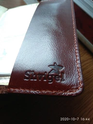 Обкладинка на паспорт Shvigel leather-16132 Сіра фото від покупців 7