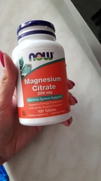 Микроэлемент Магний NOW Foods Magnesium Citrate 200 mg 250 Tabs фото от покупателей 3