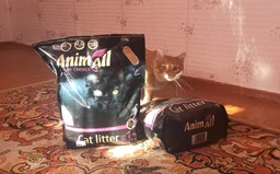 Наповнювач для котів силикагелевий AnimAll Deluxe 5 Л упаковка 5ШТ фото від покупців 5