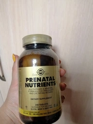 Вітаміни для вагітних та годуючих Solgar Prenatal Nutrients 120 таблеток фото від покупців 9