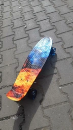 Скейт Penny Board "Fish" Fire and Ice. фото от покупателей 10