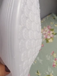 Бахилы на обувь резиновые от воды и грязи Lesko SB-108 S 34-35 White (14999) фото от покупателей 2