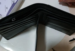 Чоловічий гаманець з натуральної шкіри ST Leather Чорний (bg183fash11) фото від покупців 8