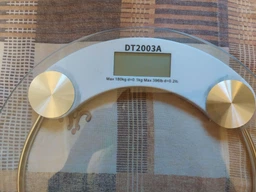 Підлогові ваги Domotec MS-2003A електронні скляні з LCD дисплеєм до 180 кг Білі (11991) фото від покупців 5