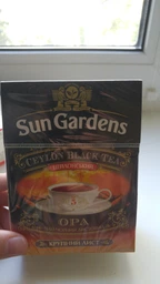 Чорний листовий цейлонський чай Sun Gardens OPA 90г фото від покупців 11