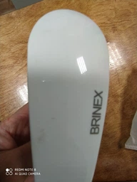 Смеситель на умывальник Brinex однозахватный пластиковый литой 36W 001 белый матовый фото от покупателей 2