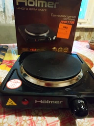 Настільна плита електрична Holmer HHP-110B